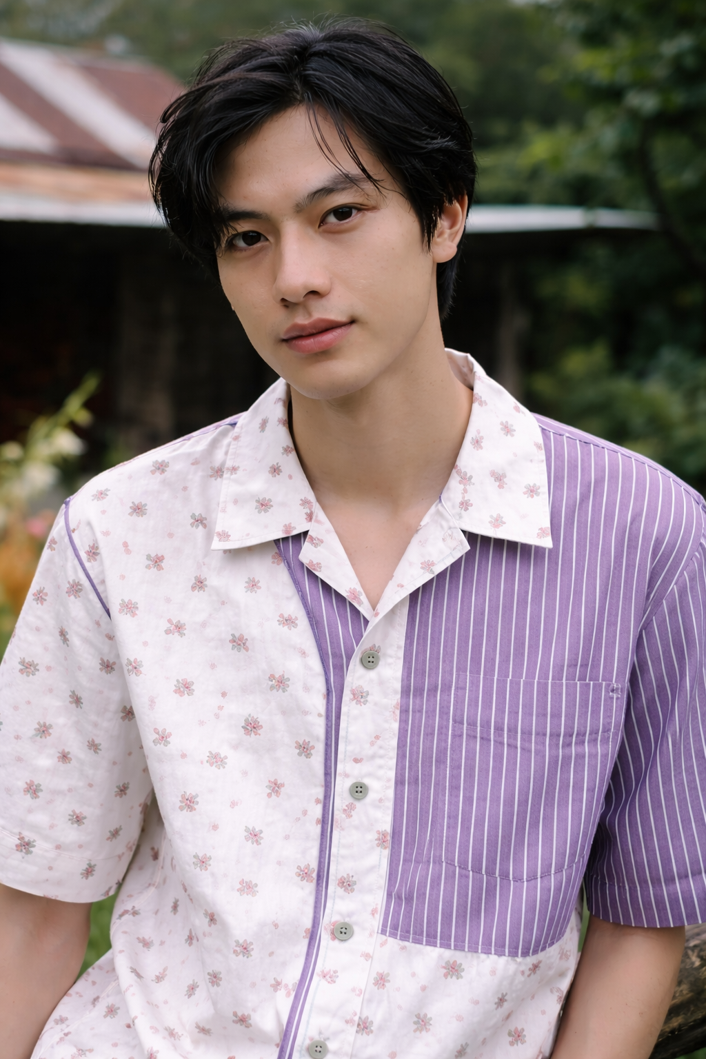 Ochre Weave Overshirt