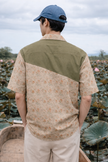 Olive Wildflower Shirt