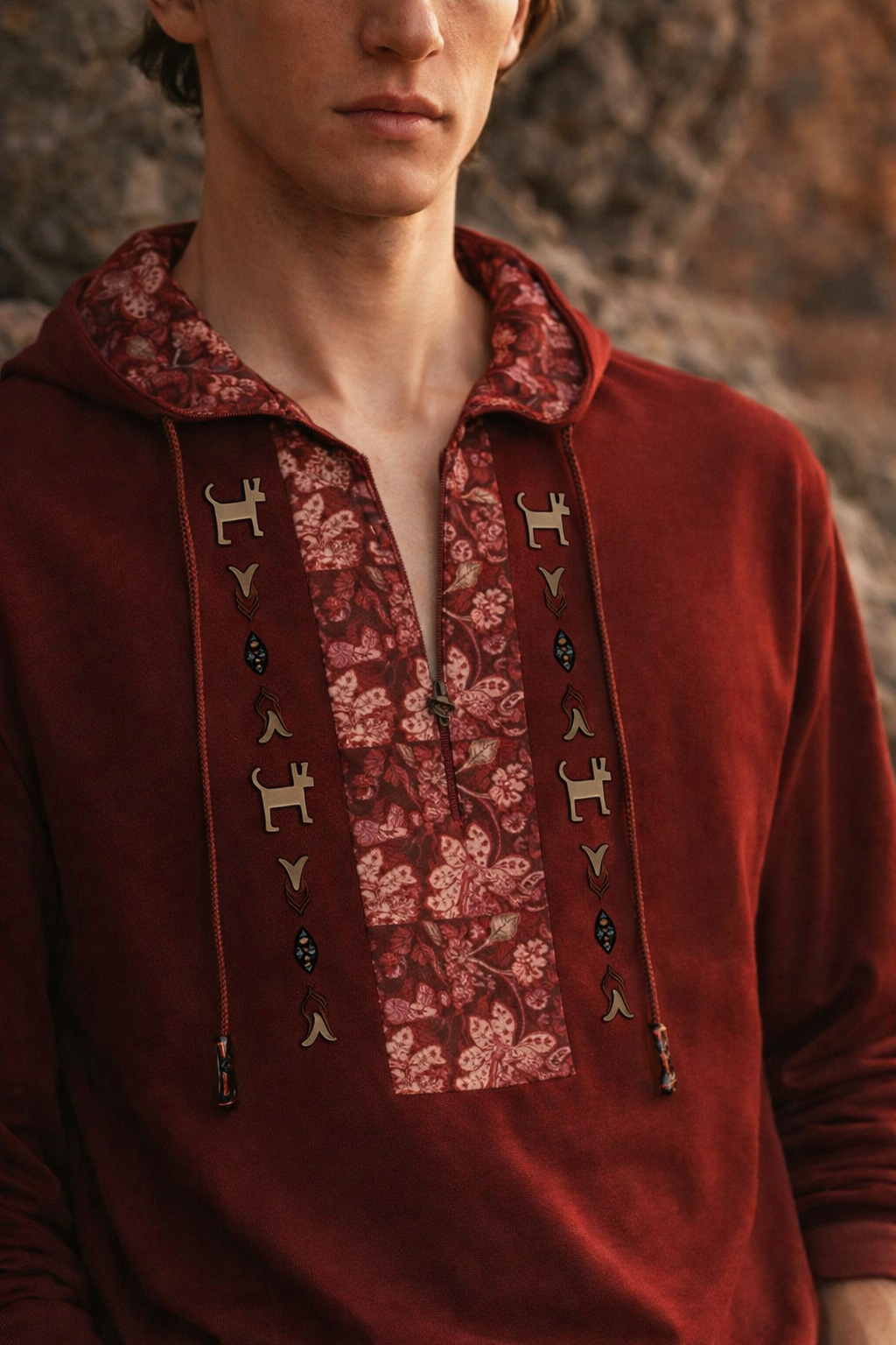 Crimson Bark Shirt
