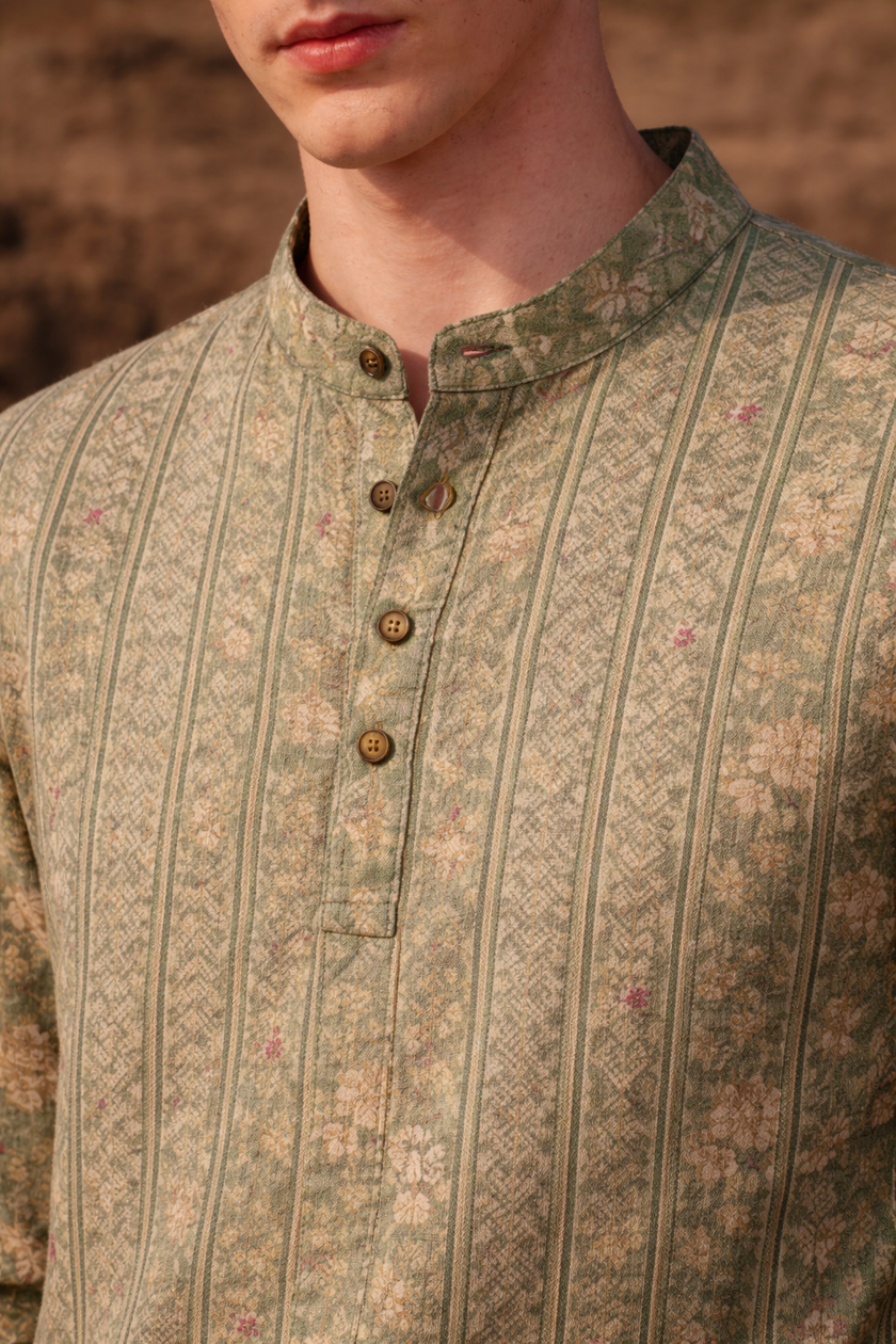 Moss Petal Kurta