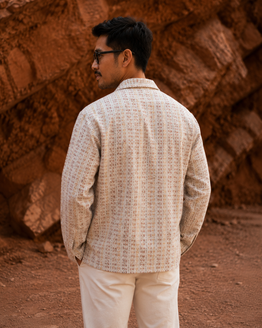 KANTHA DRIFT MULTICOLOR SHIRT