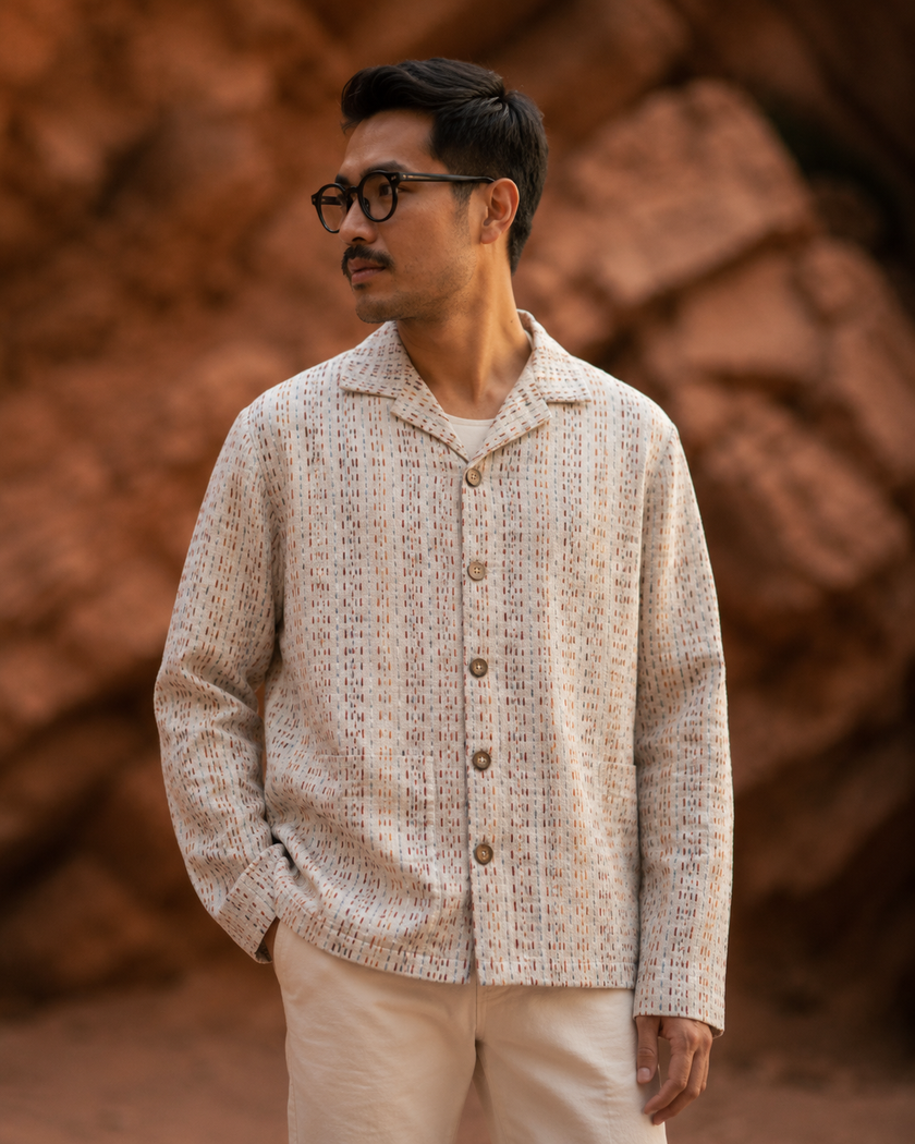 KANTHA DRIFT MULTICOLOR SHIRT