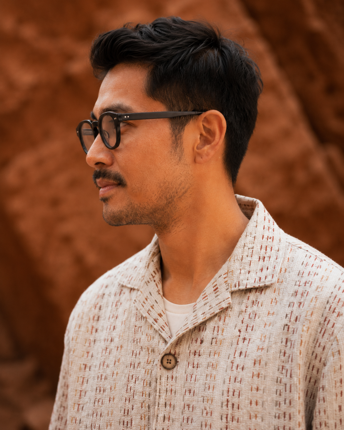 KANTHA DRIFT MULTICOLOR SHIRT