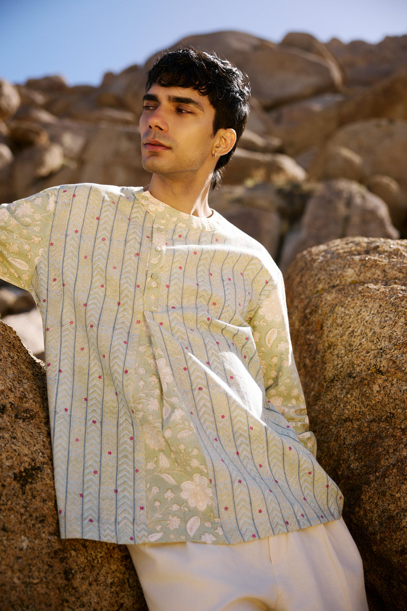 MOSS PETAL KURTA
