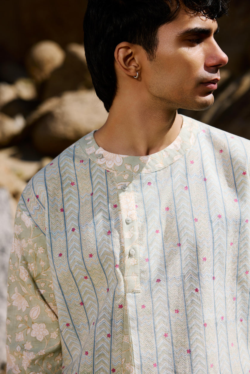 MOSS PETAL KURTA