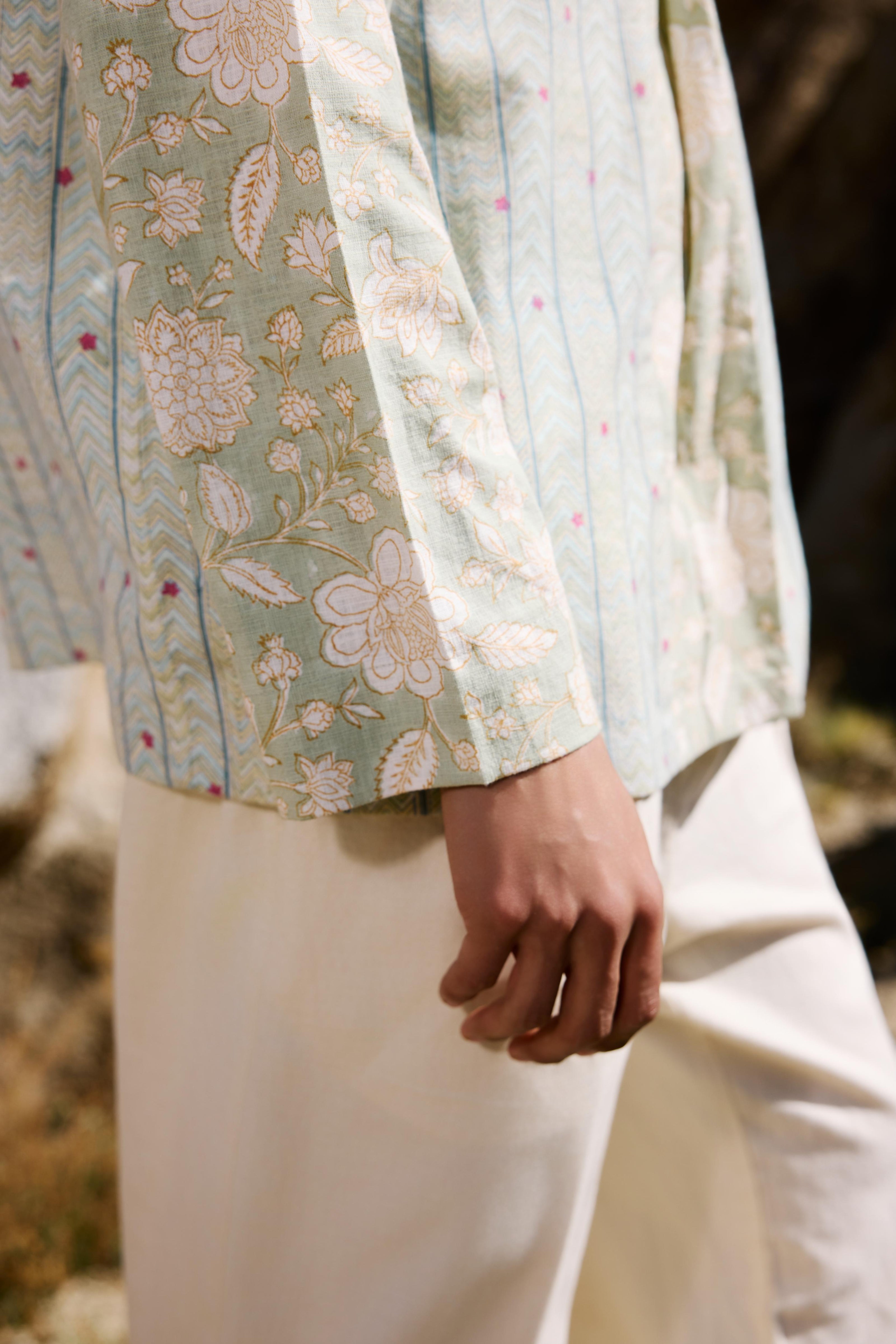 MOSS PETAL KURTA