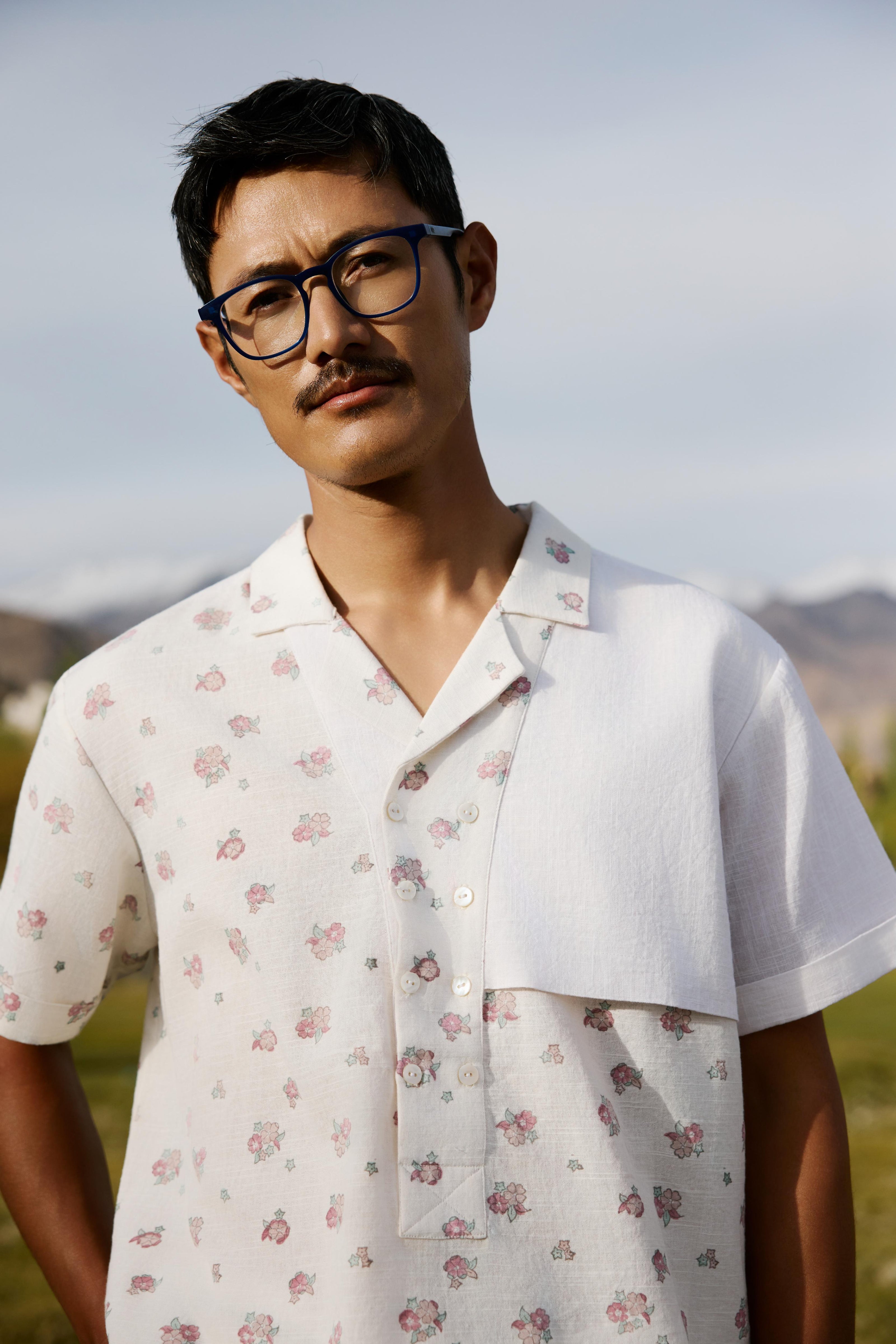 OCHRE WEAVE SHIRT