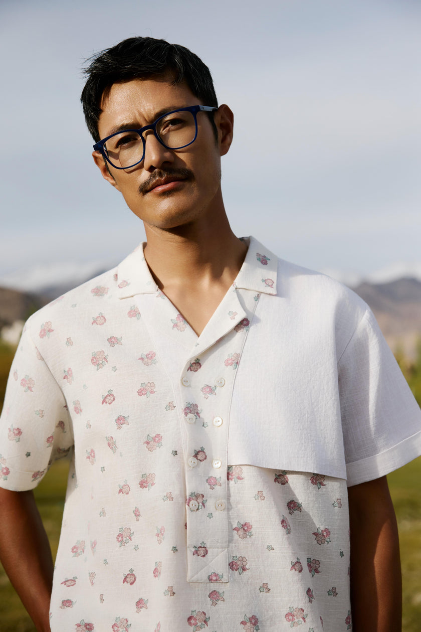 OCHRE WEAVE SHIRT