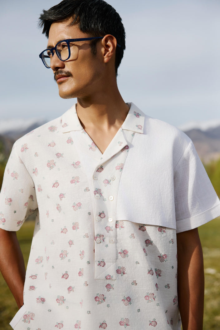 OCHRE WEAVE SHIRT