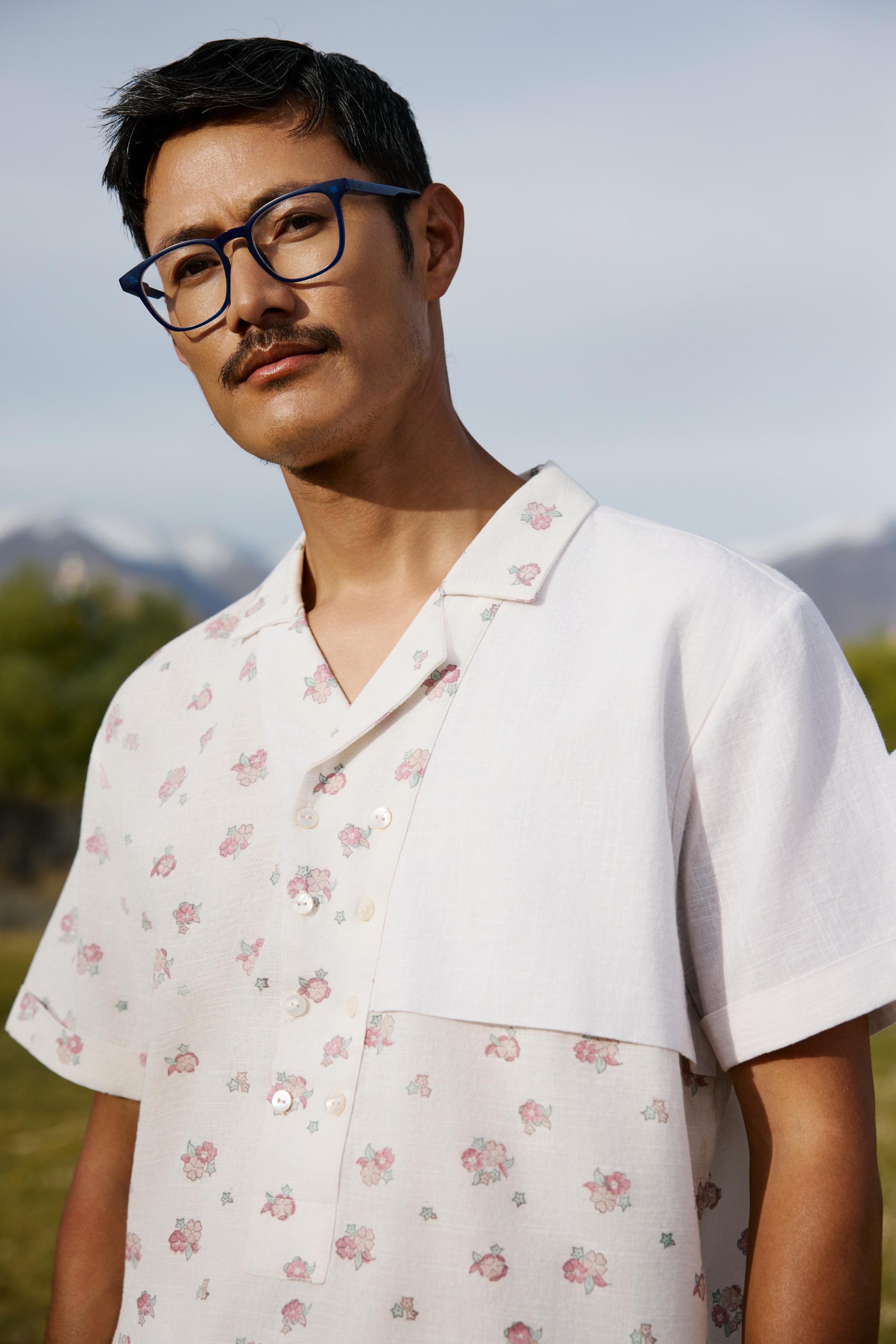 OCHRE WEAVE SHIRT